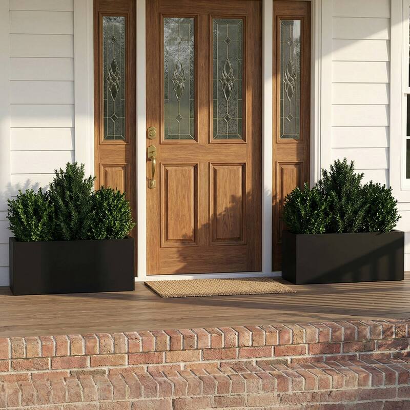 Metal Planters for Outdoor Plants Planter Box