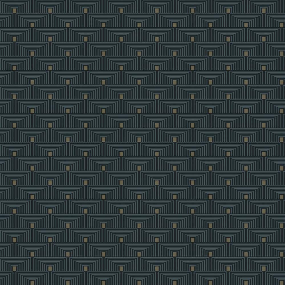 Galerie Wallcoverings Boutique Geometric Key Non-woven Metallic Wallpaper Roll