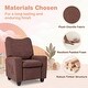 preview thumbnail 17 of 19, Costway Kids Recliner with Adjustable Backrest Footrest Cup Holder