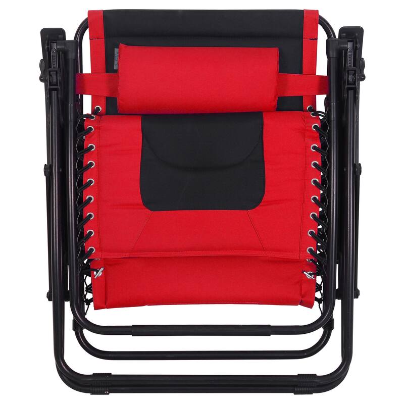2-piece Padded Oversize XL Padded Zero Gravity Chair