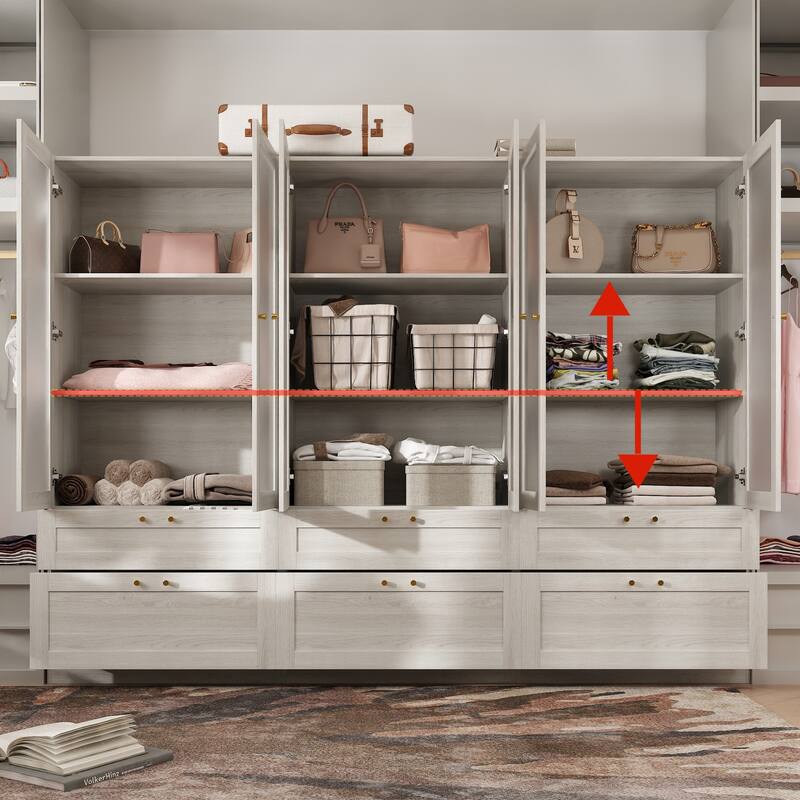 Elegant White Modular Bookcase: Stylish and Flexible Storage Solution for Your Home