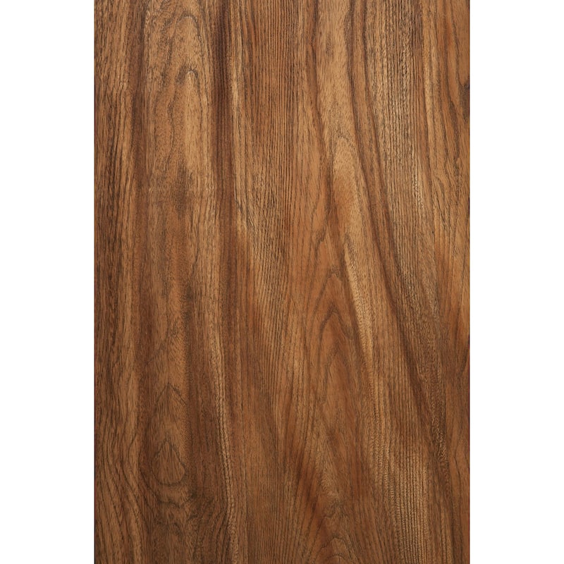 Alpine Furniture Live Edge Panel Bed, Tobacco