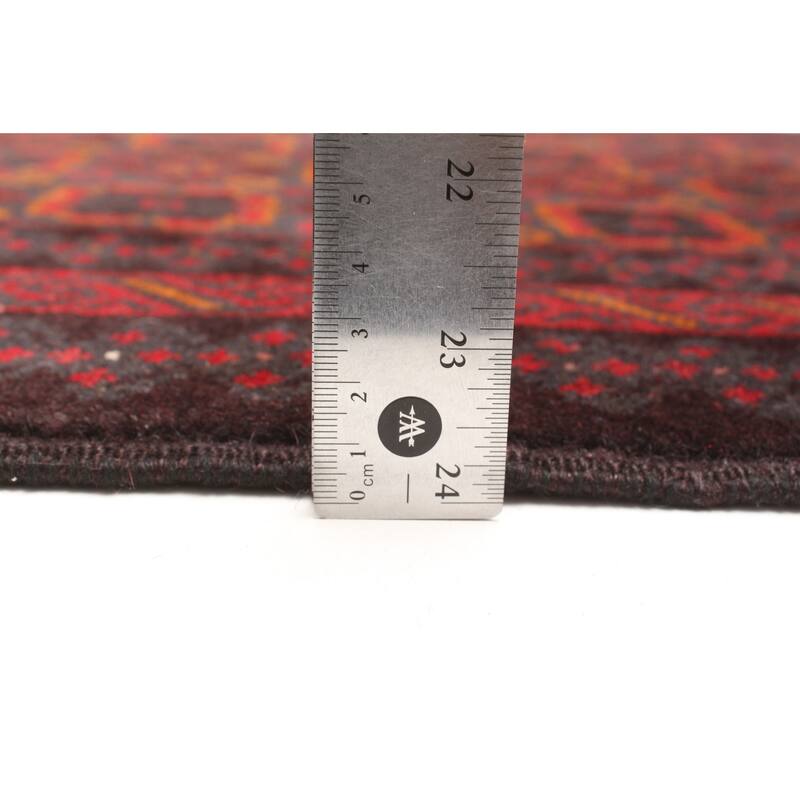 ECARPETGALLERY Hand-knotted Teimani Charcoal Wool Rug - 2'7 x 4'6