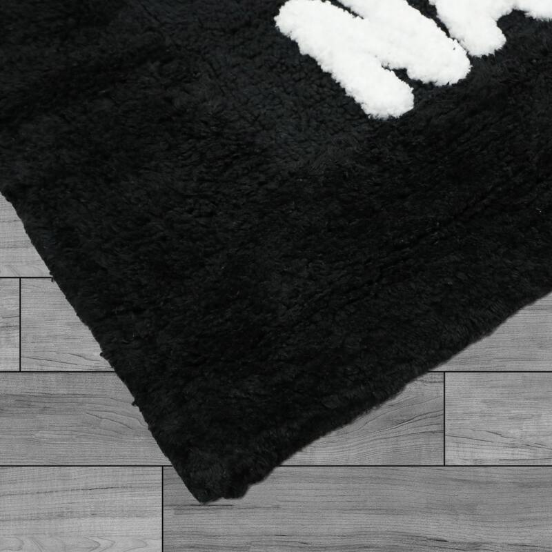 Jean Pierre Cotton "Get Naked" 21 x 34 in. Bath Rug