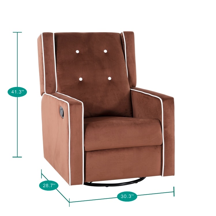 Odelia swivel clearance glider rocker recliner