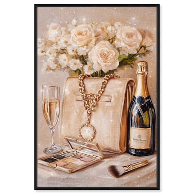 Make Up Drinks and Glam Canvas by Art Remedy