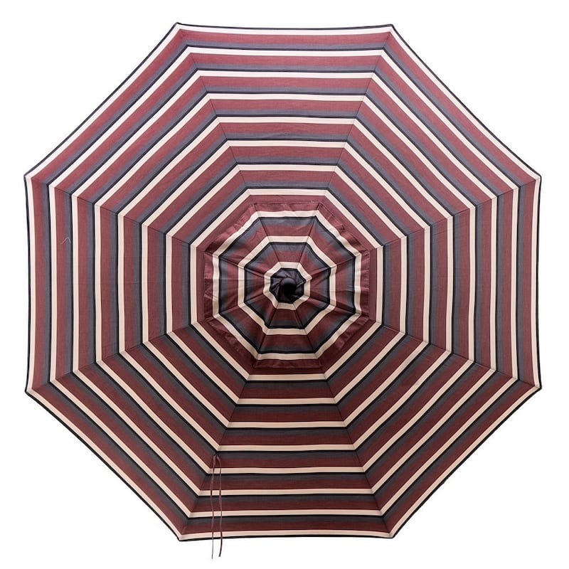 9' Market Umbrella - Regular Height - Tuscan Redwood