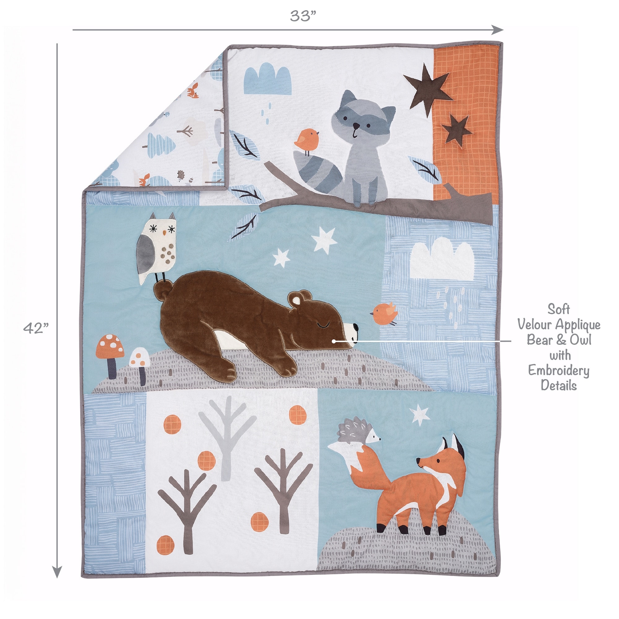 Bedtime Originals Baby Boy Owl Crib Bedding Bedtime Originals