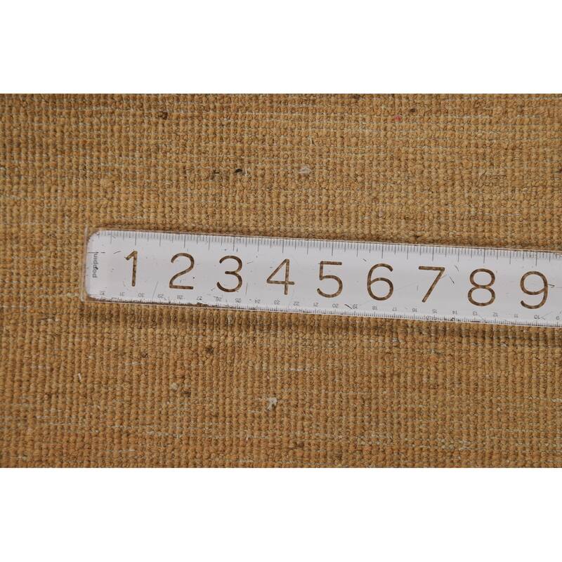 Contemporary Gabbeh Oriental Area Rug Tribal Hand-Knotted Wool Carpet - 5'6" x 7'10"