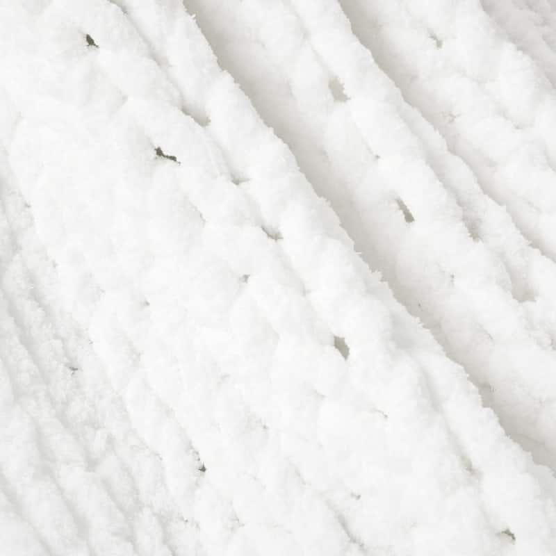 Lush Decor Hygge Ultra Soft Cozy Chenille Chunky Knit Throw
