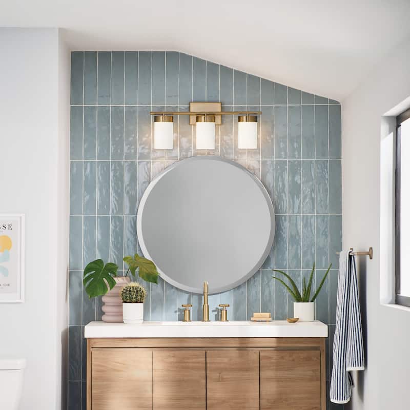 Kichler 55112 Ciona 3 Light 24" Wide Bathroom Vanity Light