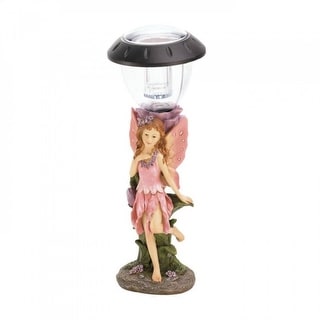 Pink Fairy Solar Lamp
