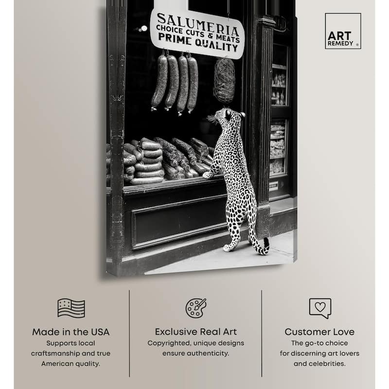 Wild Cravings Canvas by Art Remedy, Gallery Wrapped