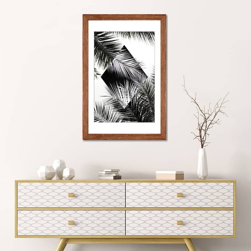 iCanvas "Palm Leaves II" by Mareike Bohmer