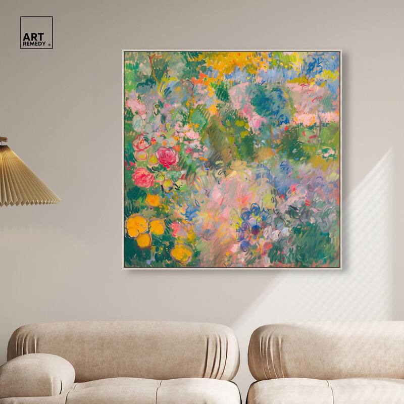 Hues of Happiness I Canvas by Art Remedy