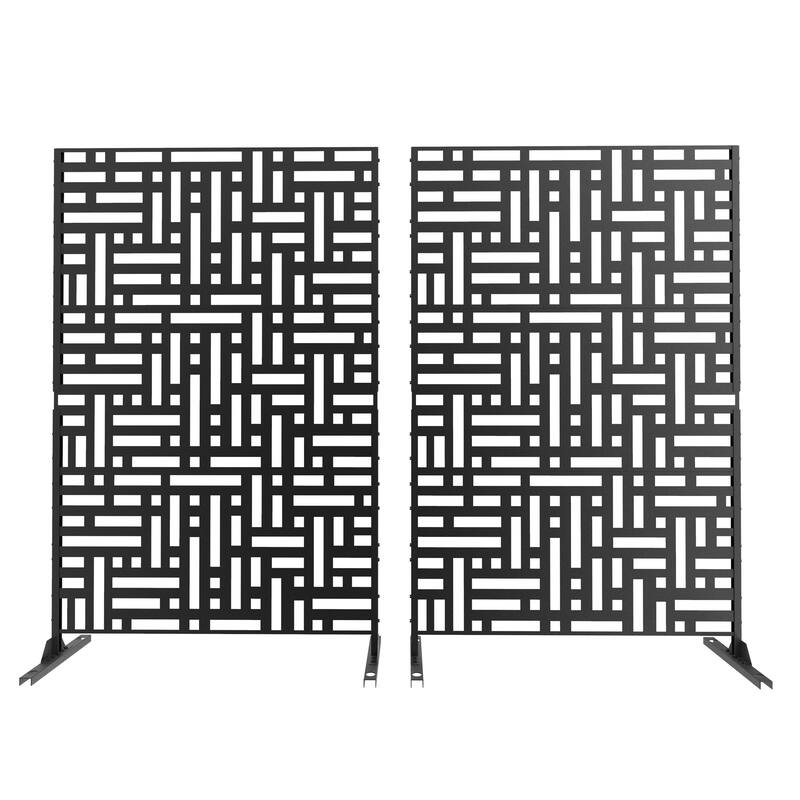 Outdoor Pattern Privacy Metal Screen Patio Garden Fence Panel