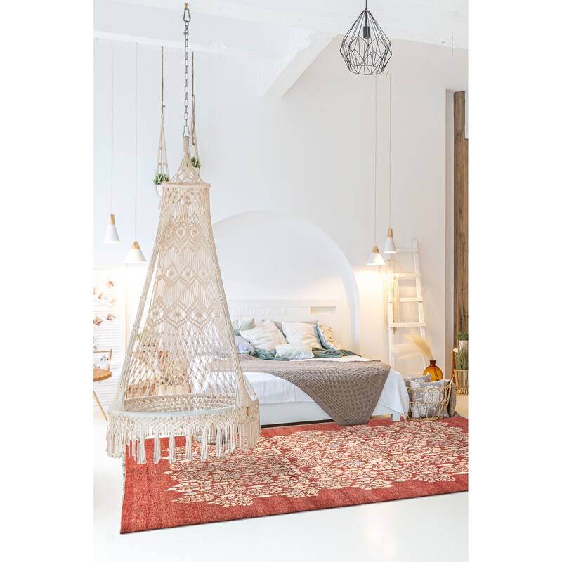 ECARPETGALLERY Hand-knotted Pako Persian 18 Of 20 Red Wool Rug - 9'0 x 11'8