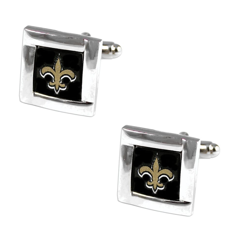 New Orleans Saints Cufflinks with New Collectible Gift Box
