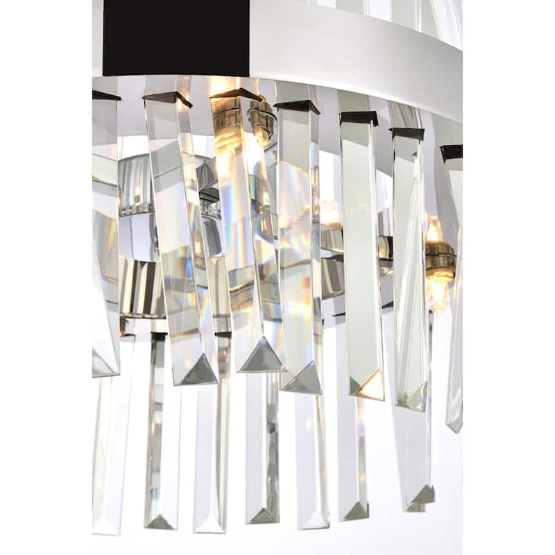 Indigo Home 16 inch crystal round pendant light