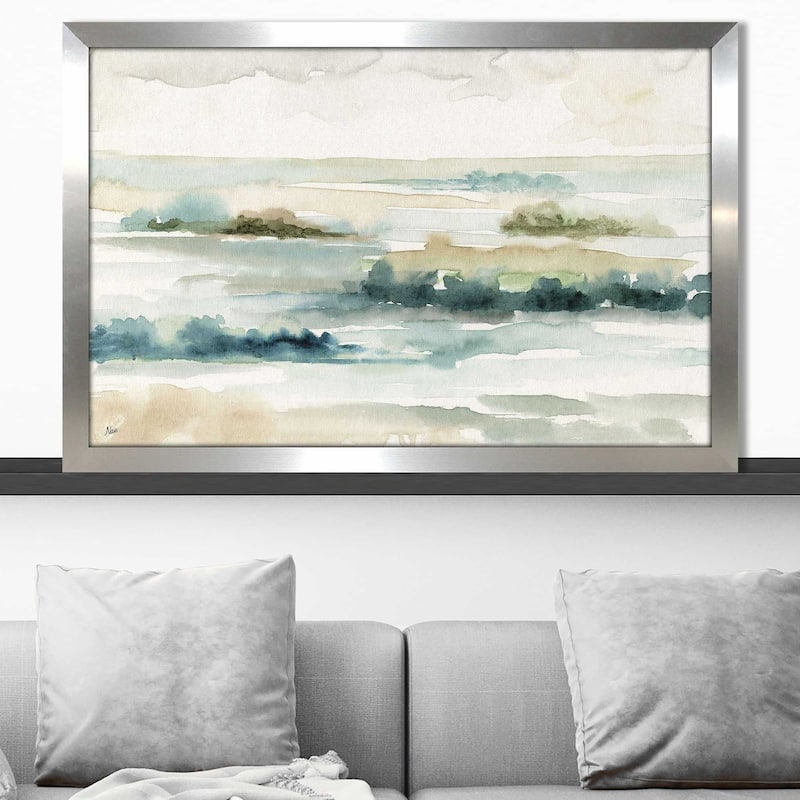"Pastel Panorama" by Nan Print on Acrylic