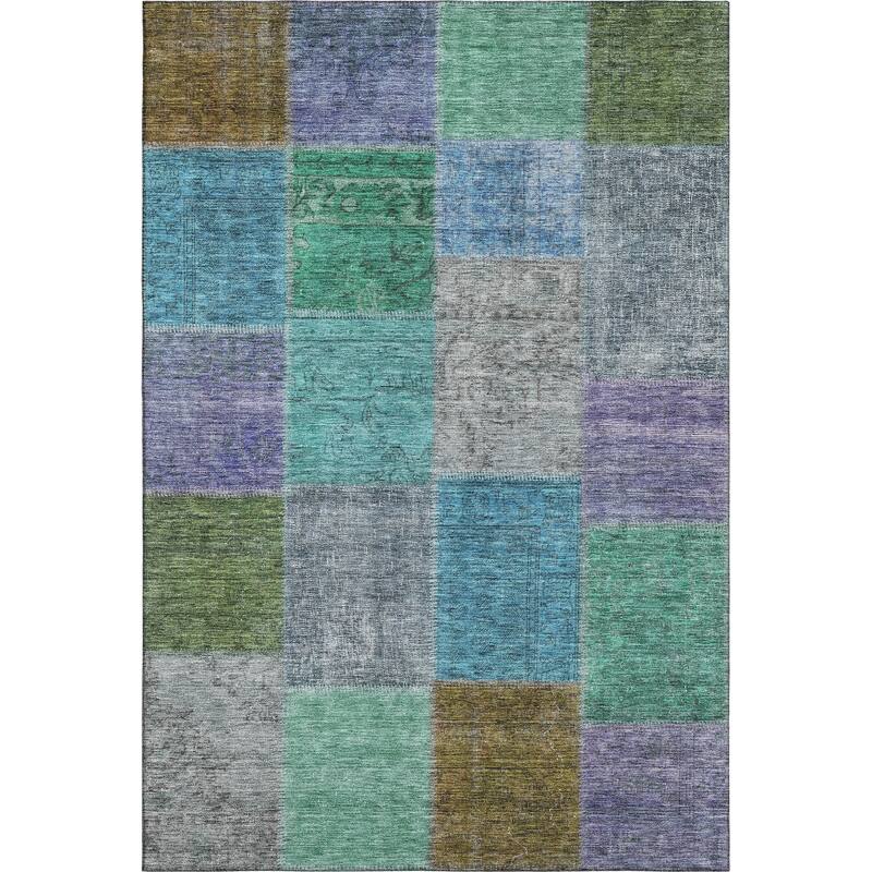 Premium Washable Super Soft Vintage Global Mayfield Rug