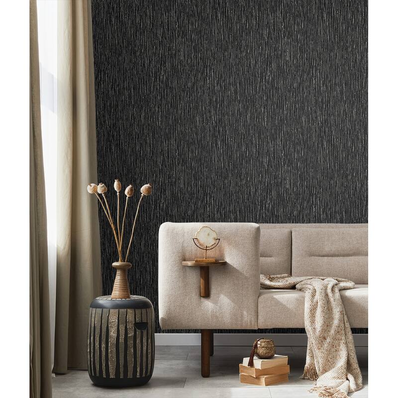 Seabrook Designs Verticale Geometric Non-Woven Unpasted Wallpaper