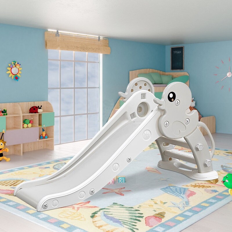 Indoor plastic slide clearance