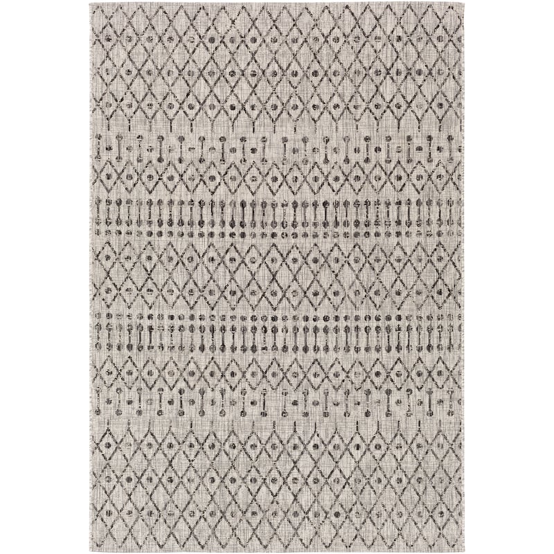 Livabliss Elpida Indoor/ Outdoor Moroccan Stripe Area Rug