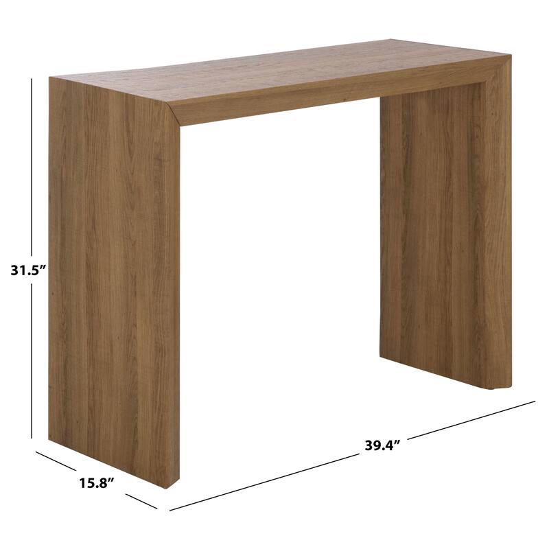 SAFAVIEH Home Woodrow Console Table - 39"W x 16"D x 32"H