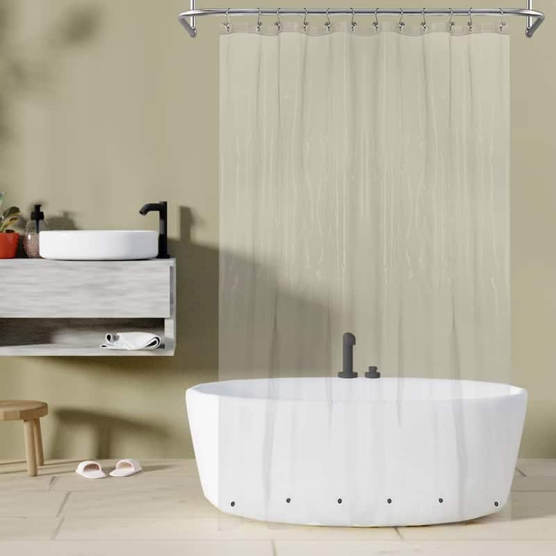 Waterproof PEVA 6G Shower Curtain Liner