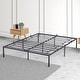 preview thumbnail 12 of 18, Metal Platform Bed Frame with Sturdy Steel Bed Slats Mattress Foundation No Box Spring Needed Large Storage Space