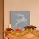 preview thumbnail 4 of 8, Reindeer II-Premium Gallery Wrapped Canvas - Ready to Hang - Multi-Color