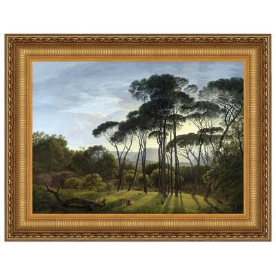 Design Toscano Italian Landscape with Umbrella Pines, 1807: Grande