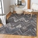 preview thumbnail 5 of 64, SAFAVIEH Amsterdam Malinda Modern Rug 3' x 5' - Dark Grey/Grey - Rectangle