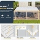 preview thumbnail 187 of 188, EROMMY Outdoor Louvered Pergola Gazebo with Adjustable Aluminum Rainproof Roof