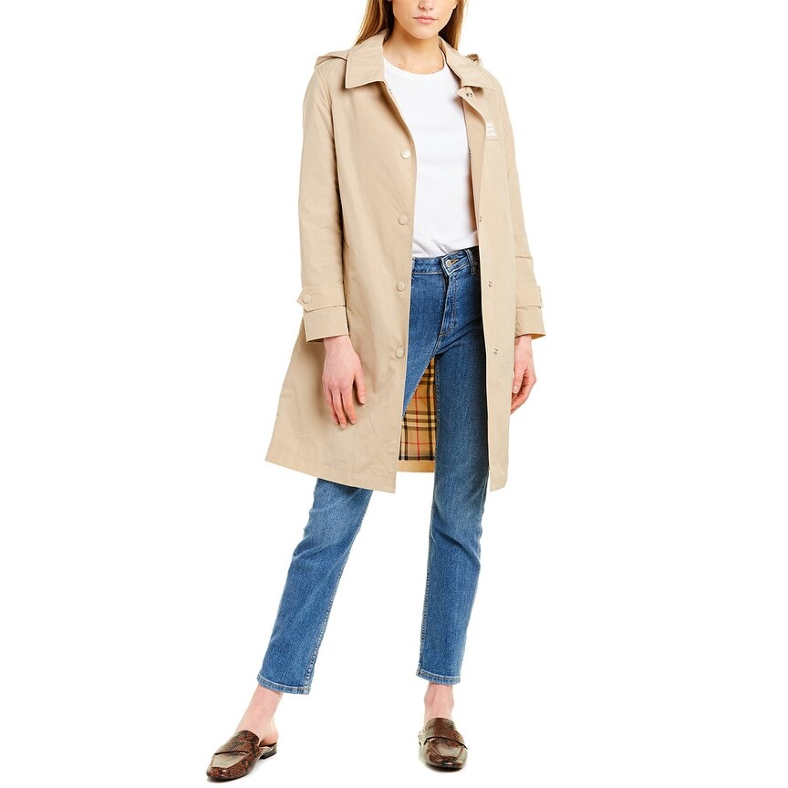 burberry taffeta car coat