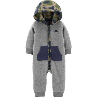 baby boy fleece romper