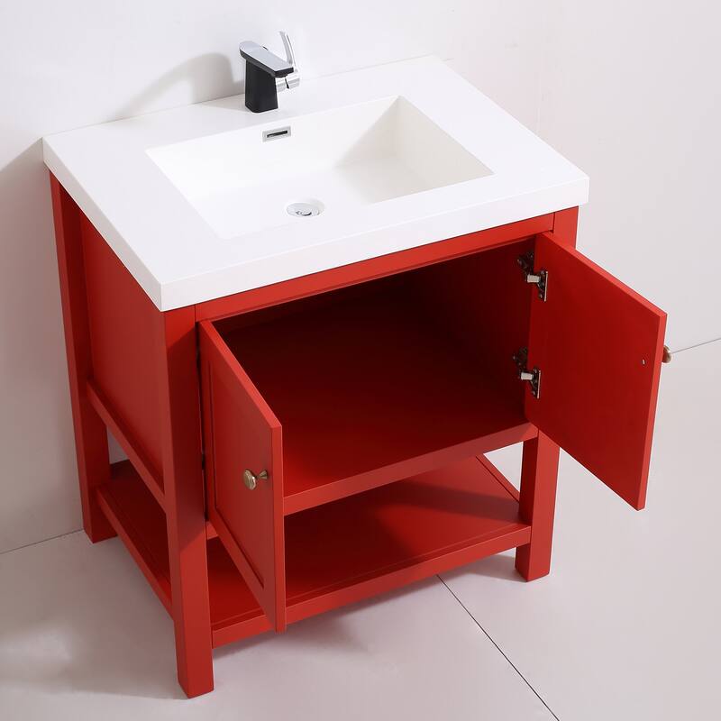 Winslow 30" Single Bathroom Vanity Set - 21D x 30W x 34H