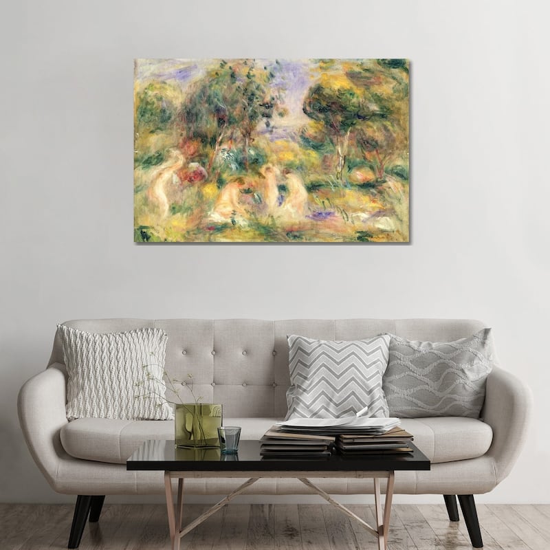 iCanvas "The Bathers" by Pierre-Auguste Renoir Canvas Print - 32x48x1.5