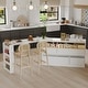 preview thumbnail 1 of 18, Desk Makeup Table Multi-Functional Furniture for Kitchen, Bedroom White