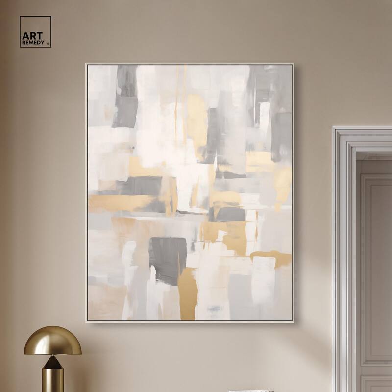 Soft Brilliance I Canvas by Art Remedy