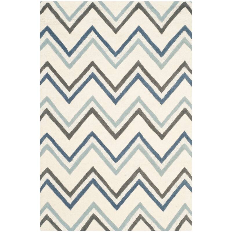 SAFAVIEH Handmade Cambridge Abbie Modern Moroccan Wool Rug