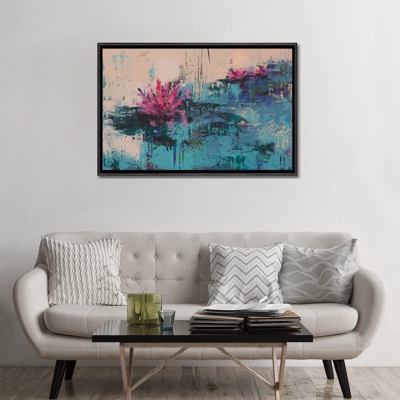 "Lily I" by Olena Bogatska Framed