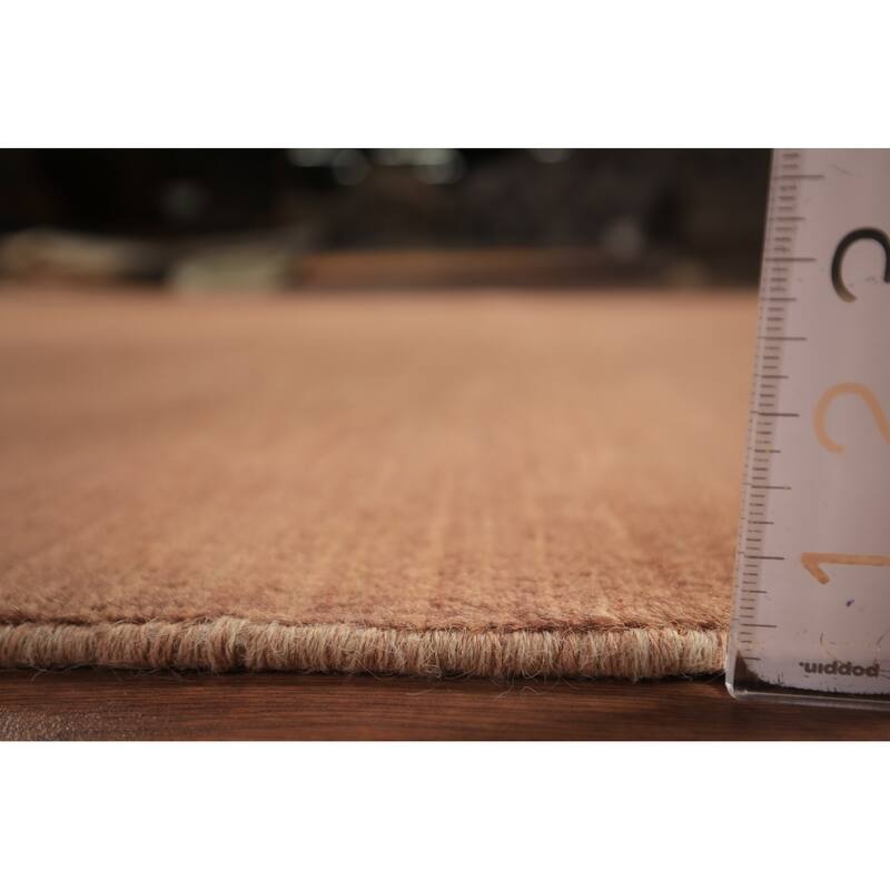 Modern Gabbeh Oriental Area Rug Hand-Knotted Living Room Wool Carpet - 6'9" x 9'9"