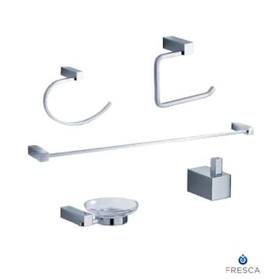 Fresca Ottimo Five Piece Bathroom Accessory Set