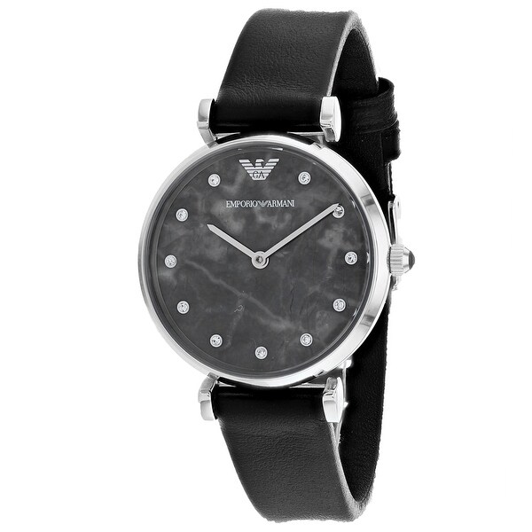 armani mother of pearl watch
