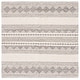 preview thumbnail 44 of 65, SAFAVIEH Handmade Natura Annedorte Wool Rug 5' Square - Grey/Ivory - Square