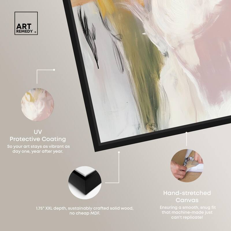 Painterly Energy Canvas by Art Remedy