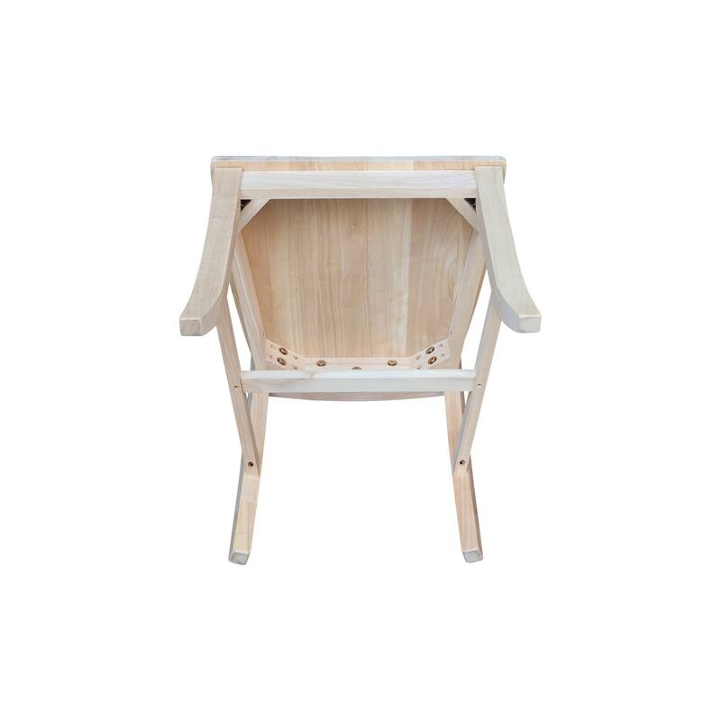 Elle Solid Wood Dining Chairs, Set of 2