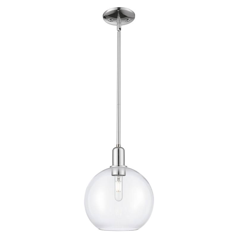 Innovations Lighting Endless Possibilities Arcadia - Athens - 1 Light 10" Stem Hung Mini Pendant - Clear/Polished Chrome